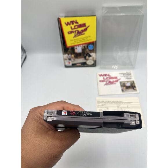 Win Lose Draw (Nintendo NES) Complete in Box CIB Near Mint - Picture 12 of 16